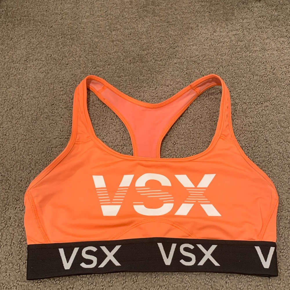 Victoria’s Secret sports bra.